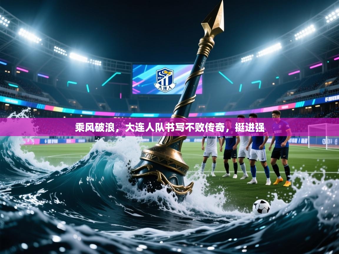 乘风破浪，大连人队书写不败传奇，挺进强  第1张